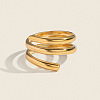 304 Stainless Steel Finger Rings for Women HF0933-1
