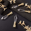 4Pcs Glass Lampshade Decorations AJEW-SW0001-03LG-5