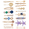 Zinc Alloy Alligator Hair Clips PHAR-SP0001-07-1
