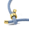 Braided Nylon Cord Bracelet Making MAK-A017-D03-33G-2