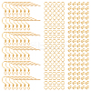100Pcs 304 Stainless Steel Earring Hooks STAS-DC0006-93-1