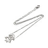 Non-Tarnish Christmas Theme LS-NJEW-S105-JN540-1-2