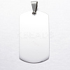 Tarnish Resistant 304 Stainless Steel Pendants STAS-G077-01P-3