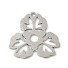 304 Stainless Steel Pendants STAS-V016-17P-1