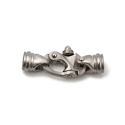 Tarnish Resistant 304 Stainless Steel Clasps LS-STAS-M197-01-1
