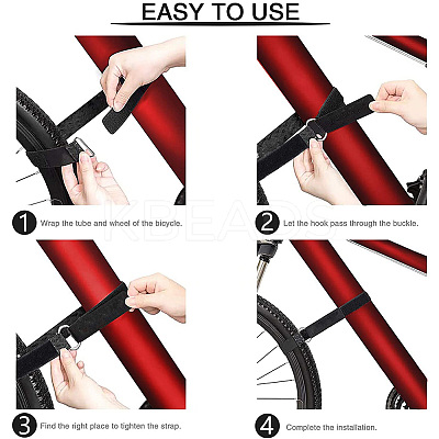 Adjustable Bike Rack Strap LS-AJEW-WH0115-08-1