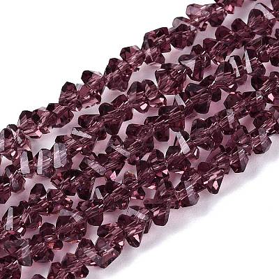 Transparent Glass Beads Strands GLAA-N018-3mm-27-1