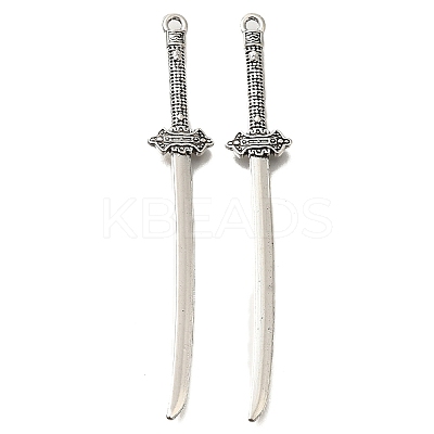 Tibetan Style Alloy Big Pendants FIND-G078-32G-AS-1