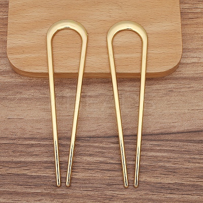 Alloy U-shaped Hair Forks PW-WGBD216-02-1