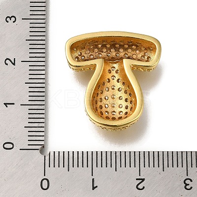 Brass with Cubic Zirconia Pendants KK-Q818-02T-G-1