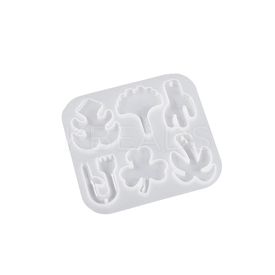 DIY Food Grade Silicone Pendant Molds PW-WG12477-03-1