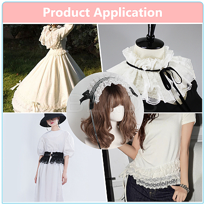 Polyester Silk Lace AJEW-WH0816-141A-1