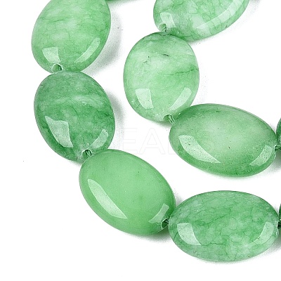 Dyed Natural White Jade Beads Strands G-N370-01A-07-1