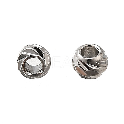 Brass Beads KK-B147-02A-P-1