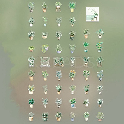 100Pcs Story of Four Seasons PET Stickers Self-Adhesive Stickers DIY-K074-06B-1
