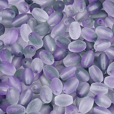 Frosted Glass Seed Beads SEED-N008-05I-1