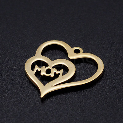 201 Stainless Steel Charms STAS-T046-JN252-2-1