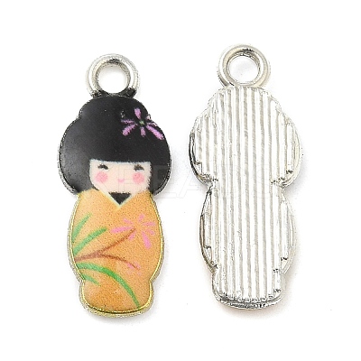 Alloy Enamel Pendants FIND-C037-17P-02-1