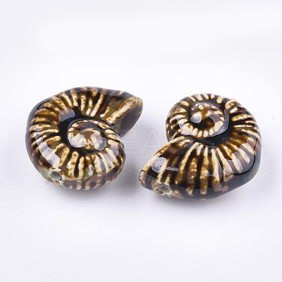 Handmade Porcelain Beads PORC-S498-32A-1