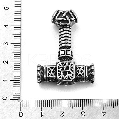 Viking 304 Stainless Steel Pendants STAS-N105-04C-AS-1