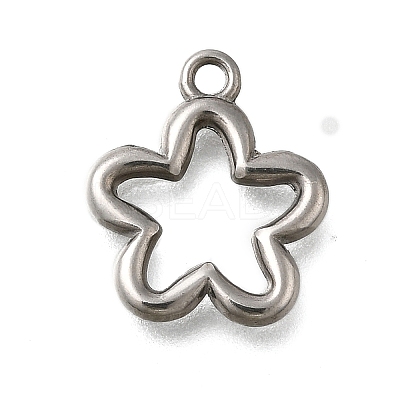 304 Stainless Steel Pendants STAS-C119-18P-1