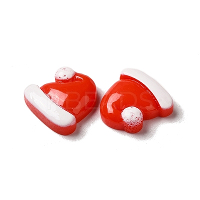 Christmas Opaque Resin Cabochons LS-RESI-K019-27-1