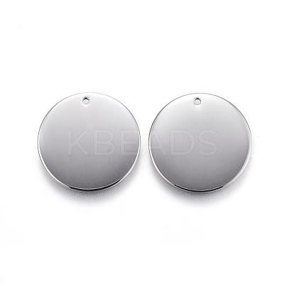 Tarnish Resistant 304 Stainless Steel Pendants STAS-H363-09-1