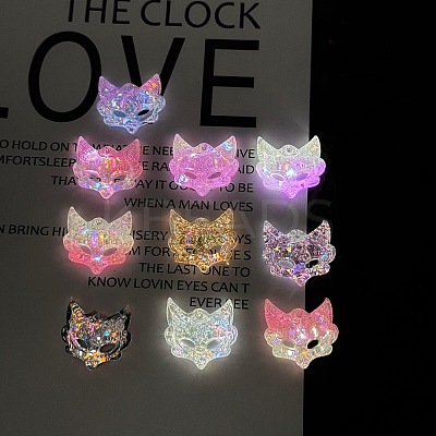 Luminous Transparent Resin Cabochons CRES-L045-08-1