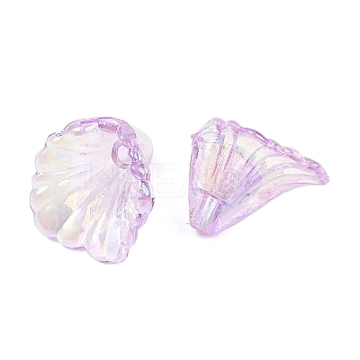 Transparent Acrylic Bead Caps OACR-G054-03K-1