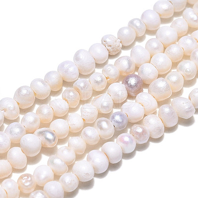 Natural Cultured Freshwater Pearl Beads Strands LS-PEAR-N013-02G-1