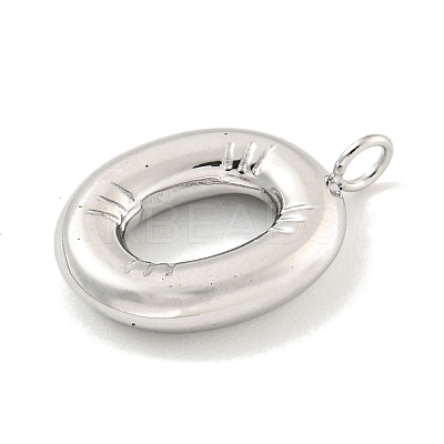 Non-Tarnish 304 Stainless Steel Pendants STAS-C102-15P-O-1