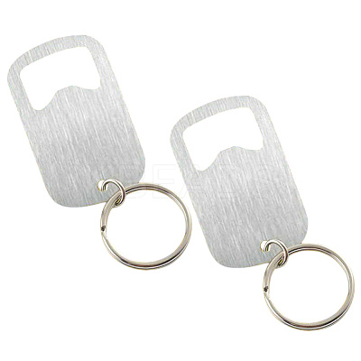 Stainless Steel Keychains AJEW-WH20077-035A-P-1