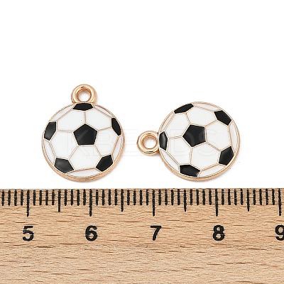 Alloy Enamel Pendants ENAM-V001-01C-KCG-1
