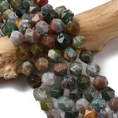 Natural Indian Agate Beads Strands G-Z119-A29-02-1