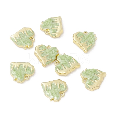 Alloy Enamel Pendants FIND-E026-05LG-03-1