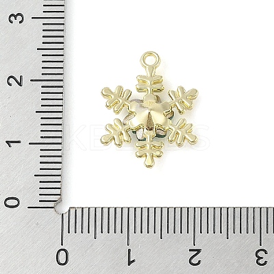 Alloy with Rhinestone Pendants ALRI-U001-02A-02-1