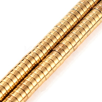 Electroplated Synthetic Non-magnetic Hematite Beads Strands G-H027-G01-05-1