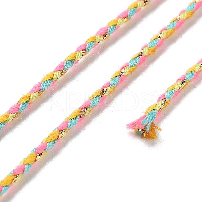4-Ply Polycotton Cord with Metallic Thread OCOR-Z003-D111-1