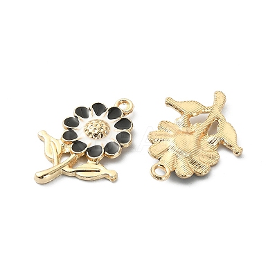 8Pcs Alloy Enamel Pendants ENAM-YW0002-31A-1