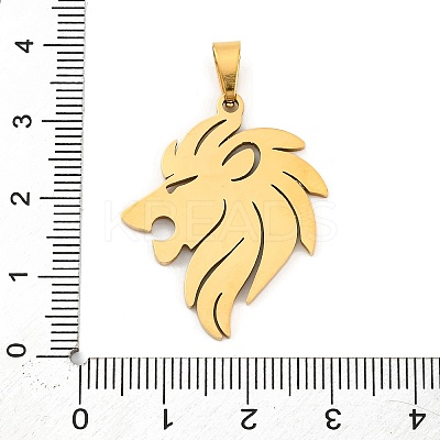 Ion Plating(IP) 201 Stainless Steel Pendants STAS-N103-187G-1