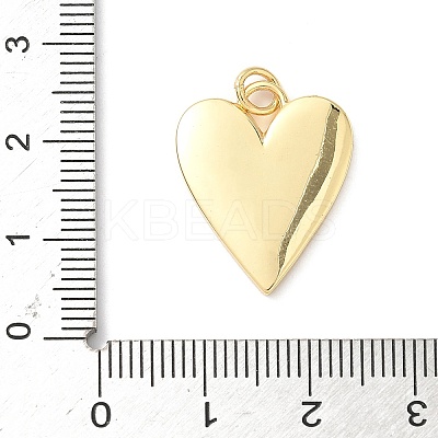 Brass Pave Natural Shell Pendants KK-L239-049G-01-1