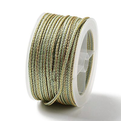14M Two Tone Polyester Braided Cord OCOR-G015-02A-25-1