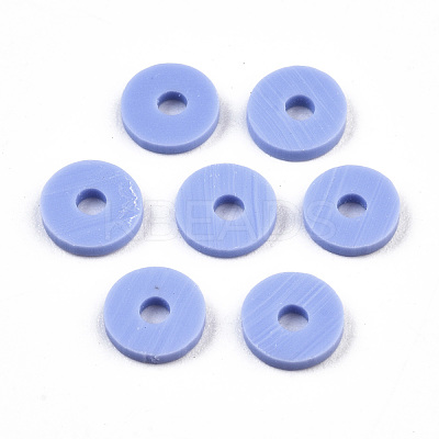 Handmade Polymer Clay Beads X-CLAY-Q251-6.0mm-B32-1