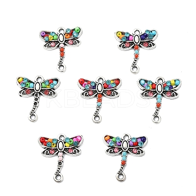 10Pcs Alloy Dragonfly Links Connectors FIND-YW0010-53-1