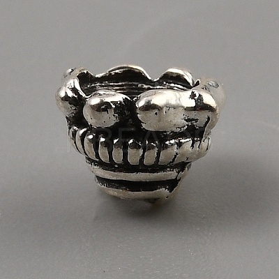 Tibetan Style Alloy Bead Cones LS-FIND-WH0291-06A-AS-1