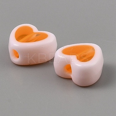 50Pcs Plastic Beads KY-WH0006-03A-1