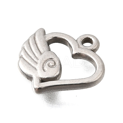 304 Stainless Steel Charms STAS-Q362-06A-P-1