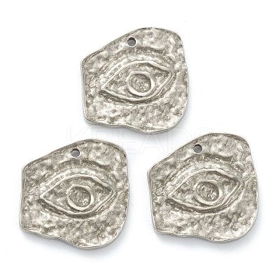 Non-Tarnish 304 Stainless Steel Pendants STAS-P279-37P-1