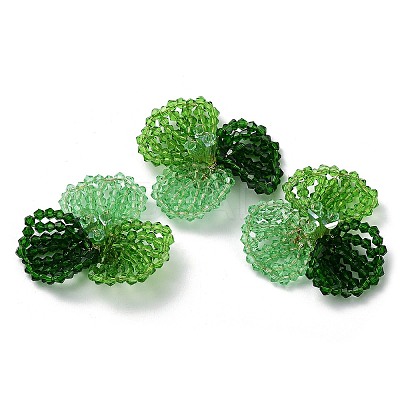 Glass Beaded Cabochons FIND-G058-03H-1