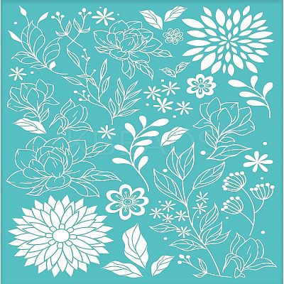 Self-Adhesive Silk Screen Printing Stencil DIY-WH0338-018-1